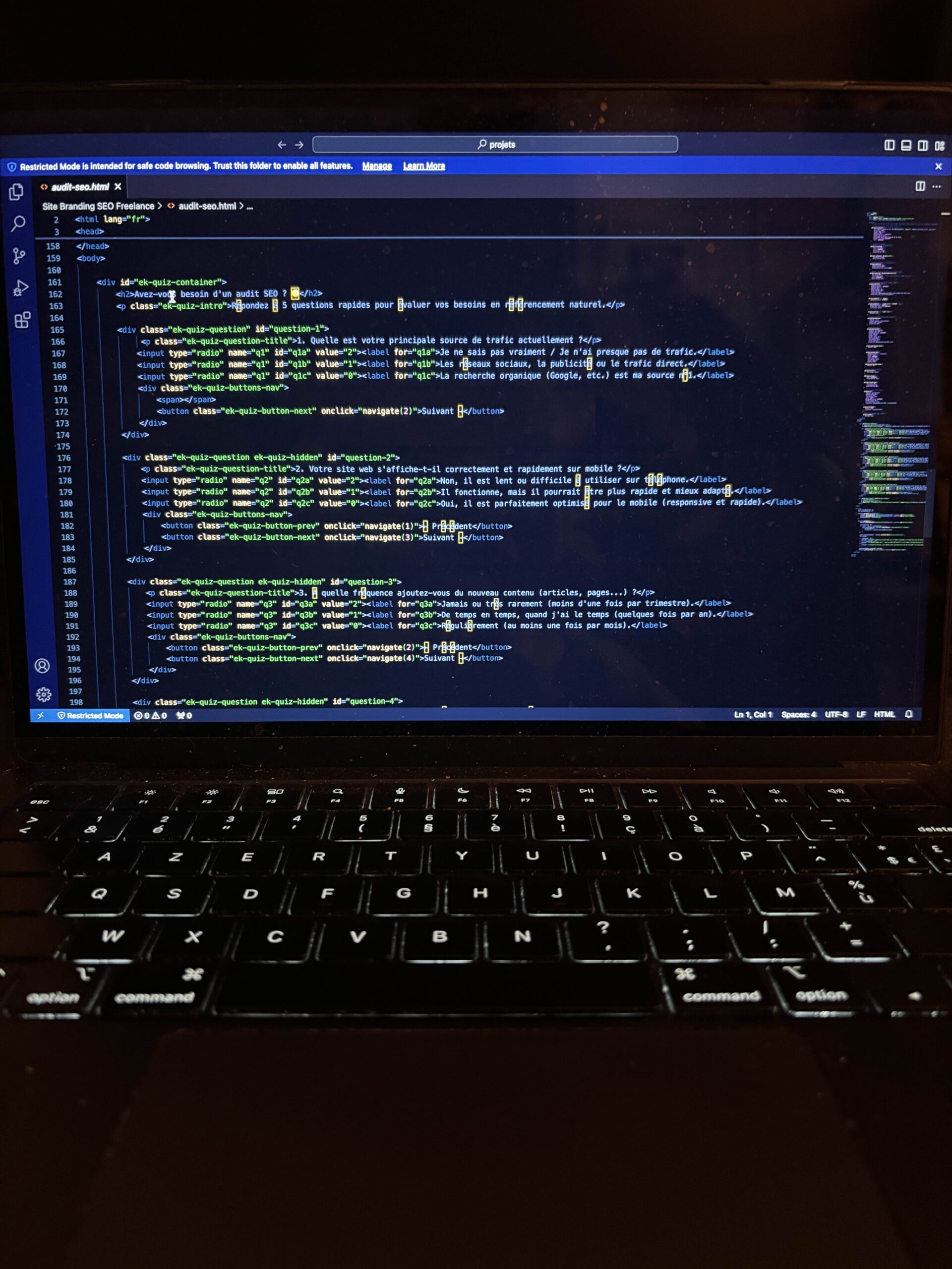 Le seo technique c'est aussi (parfois) du dev :/